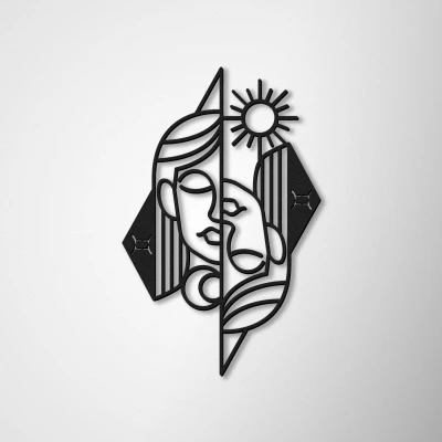 Nástěnná dekorace - Blíženci